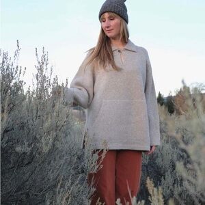 Bare Knitwear Felted Polo BNWT